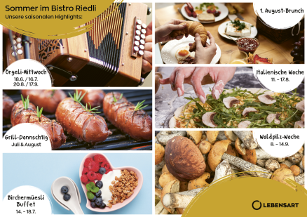 Fruehling im Bistro Riedli