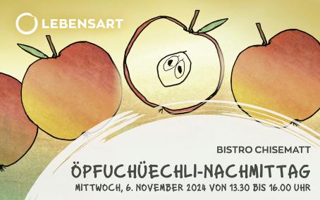 Einladung zum traditionellen Öpfuchüechli-Nachmittag