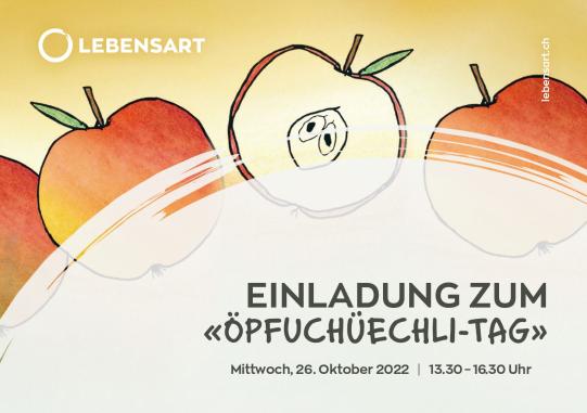 Wilkommen an unserem traditionellem Öpfuchüechli-Tag