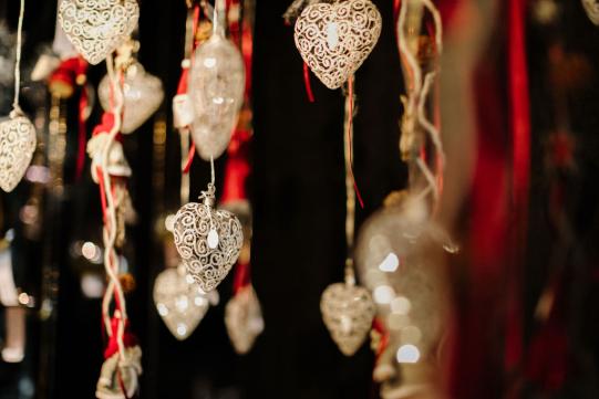 Festliches Adventsfenster 